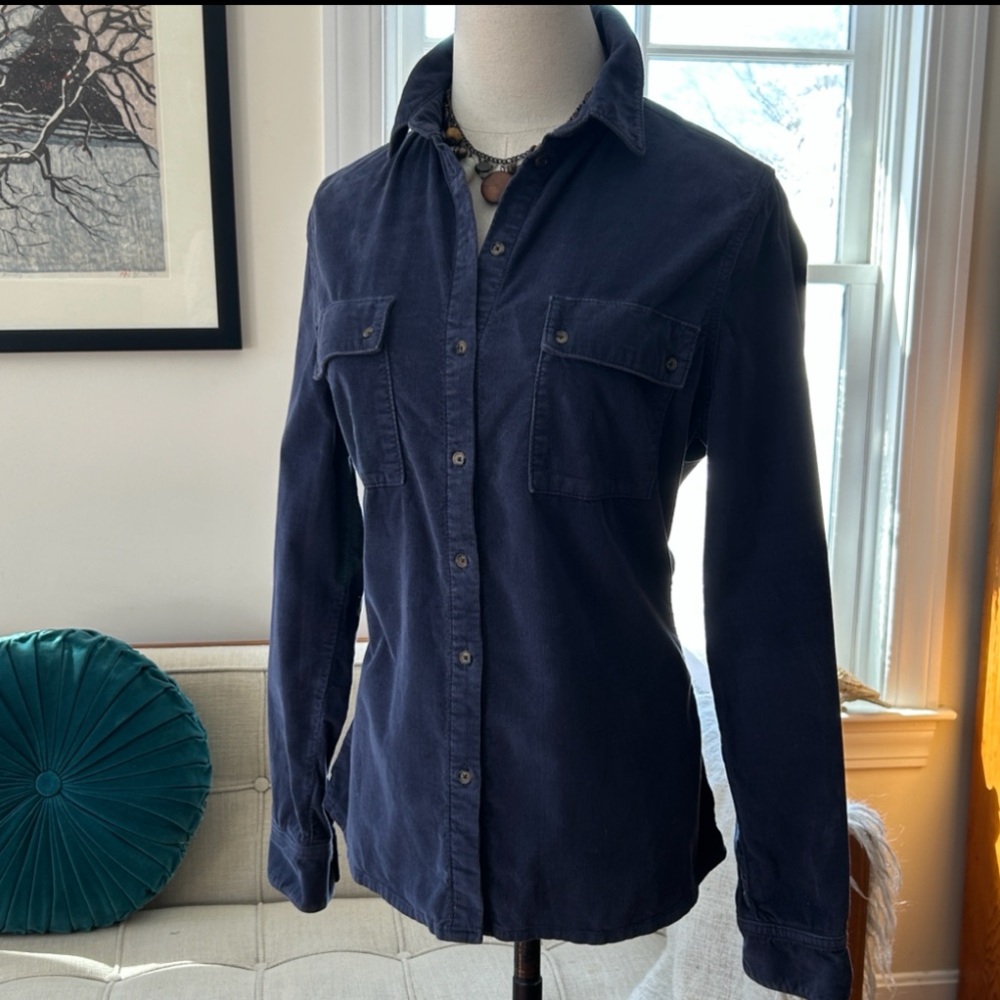 Barbour Aster Corduroy Button Down Shirt, VTG 90’s